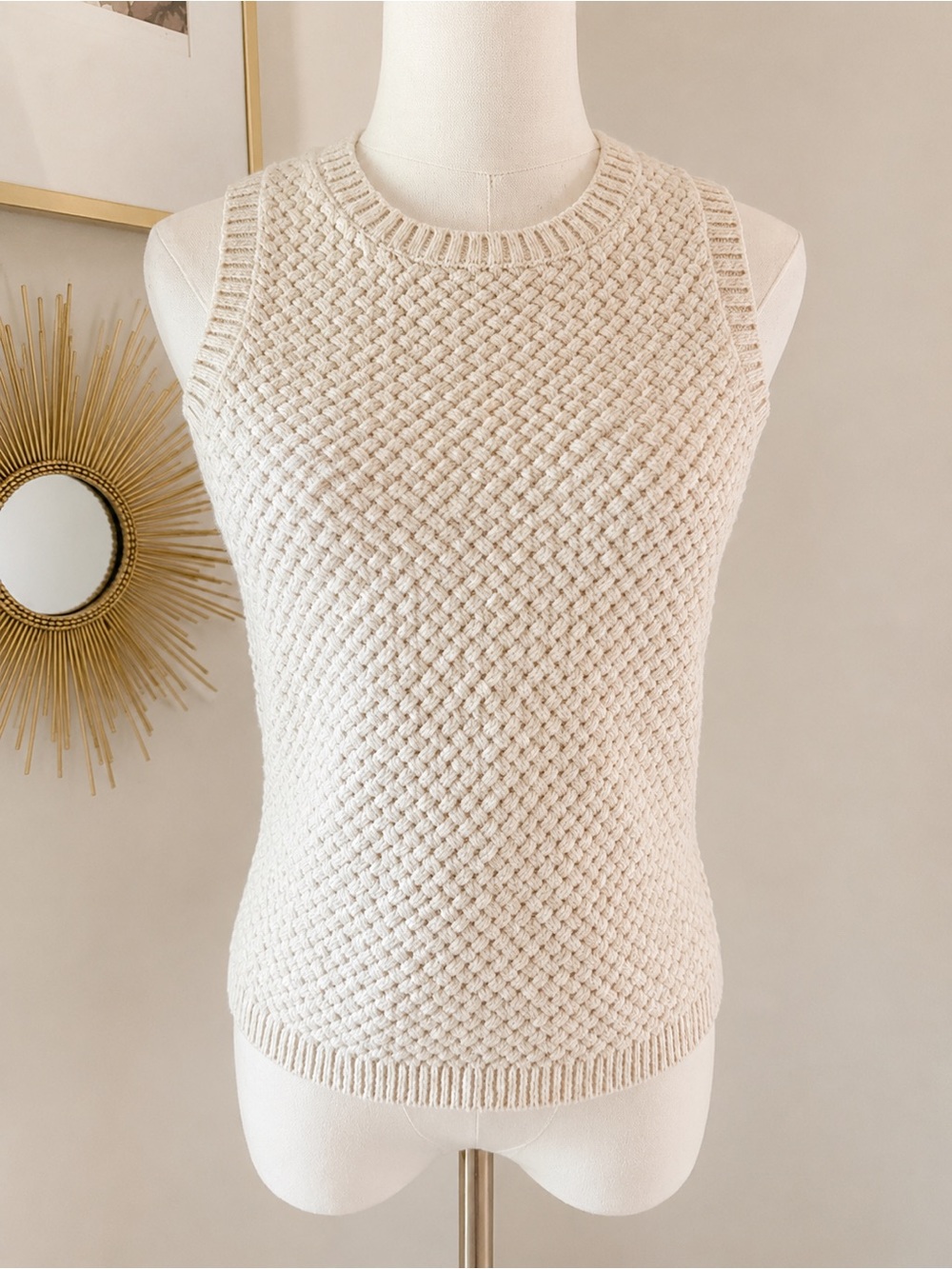 Revolve Stitches & Stripes Basket Weave Tank XS
